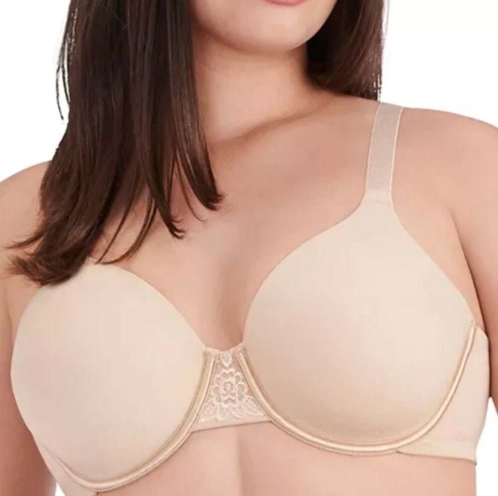 Vanity Fair Beauty Back Full Figure Underwire Bra Style 76380 Damask Neutral 40H
